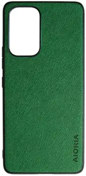 Чехол AIORIA Cross Pattern Case для Samsung Galaxy A53 5G Green