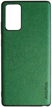 Чохол AIORIA Cross Pattern Case для Samsung Galaxy Note 20 Green