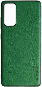 Чохол AIORIA Cross Pattern Case для Samsung Galaxy S20 FE 5G Green