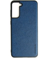 Чохол AIORIA Cross Pattern Case для Samsung Galaxy S21+ Blue