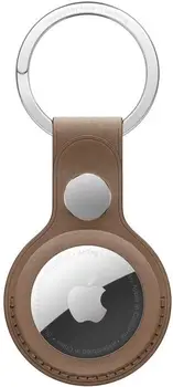 Чехол для поискового брелка Apple AirTag FineWoven Key Ring - Taupe (MT2L3)