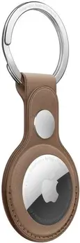 Чехол для поискового брелка Apple AirTag FineWoven Key Ring - Taupe (MT2L3)