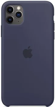 Чехол Apple iPhone 11 Pro Max Silicone Case - Midnight Blue (MWYW2)