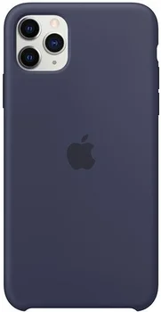 Чехол Apple iPhone 11 Pro Max Silicone Case - Midnight Blue (MWYW2)