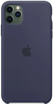 Чехол Apple iPhone 11 Pro Max Silicone Case - Midnight Blue (MWYW2)