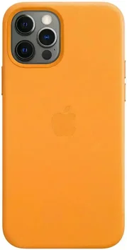 Чохол Apple iPhone 12 Pro Max Leather Case with MagSafe - California Poppy (MHKH3)
