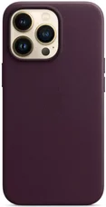Чехол Apple iPhone 13 Pro Leather Case with MagSafe - Dark Cherry (MM1A3)