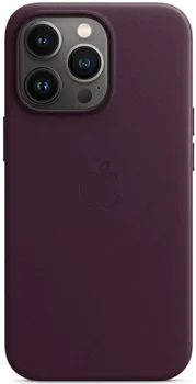 Чохол Apple iPhone 13 Pro Leather Case with MagSafe - Dark Cherry (MM1A3)