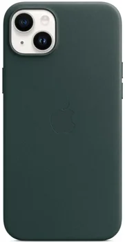 Чохол Apple iPhone 14 Plus Leather Case with MagSafe - Forest Green (MPPA3)