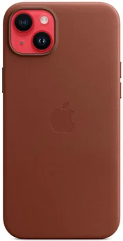 Чохол Apple iPhone 14 Plus Leather Case with MagSafe - Umber (MPPD3)