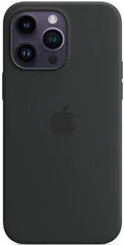 Чехол Apple iPhone 14 Pro Max Silicone Case with MagSafe - Midnight (MPTP3)