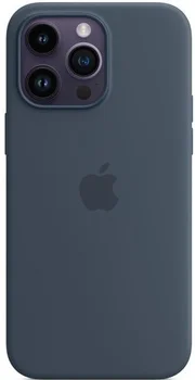 Чехол Apple iPhone 14 Pro Max Silicone Case with MagSafe - Storm Blue (MPTQ3)