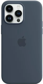 Чехол Apple iPhone 14 Pro Max Silicone Case with MagSafe - Storm Blue (MPTQ3)