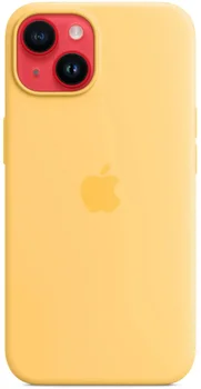 Чохол Apple iPhone 14 Silicone Case with MagSafe - Sunglow (MPT23)