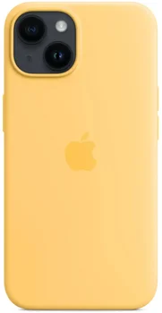 Чохол Apple iPhone 14 Silicone Case with MagSafe - Sunglow (MPT23)