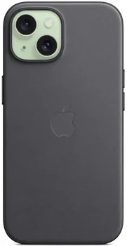 Чохол Apple iPhone 15 FineWoven Case with MagSafe - Black (MT393)