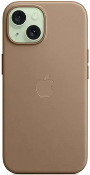 Чохол Apple iPhone 15 FineWoven Case with MagSafe - Taupe (MT3C3)