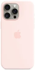 Чехол Apple iPhone 15 Pro Max Silicone Case with MagSafe - Light Pink (MT1U3)