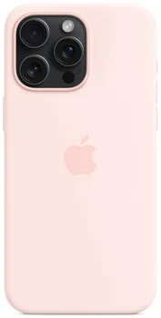 Чехол Apple iPhone 15 Pro Max Silicone Case with MagSafe - Light Pink (MT1U3)