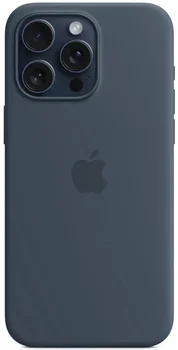 Чохол Apple iPhone 15 Pro Max Silicone Case with MagSafe - Storm Blue (MT1P3)