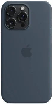 Чохол Apple iPhone 15 Pro Max Silicone Case with MagSafe - Storm Blue (MT1P3)