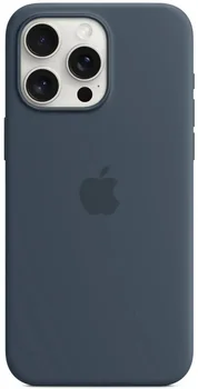 Чохол Apple iPhone 15 Pro Max Silicone Case with MagSafe - Storm Blue (MT1P3)