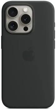 Чохол Apple iPhone 15 Pro Silicone Case with MagSafe - Black (MT1A3)