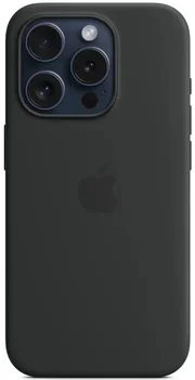 Чохол Apple iPhone 15 Pro Silicone Case with MagSafe - Black (MT1A3)