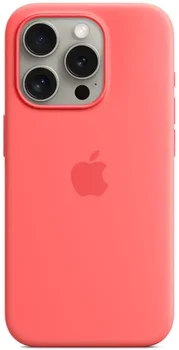 Чохол Apple iPhone 15 Pro Silicone Case with MagSafe - Guava (MT1G3)