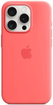 Чохол Apple iPhone 15 Pro Silicone Case with MagSafe - Guava (MT1G3)