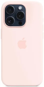 Чохол Apple iPhone 15 Pro Silicone Case with MagSafe - Light Pink (MT1F3)
