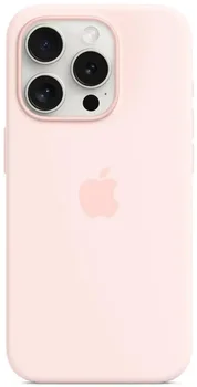 Чохол Apple iPhone 15 Pro Silicone Case with MagSafe - Light Pink (MT1F3)
