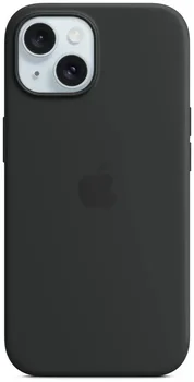 Чохол Apple iPhone 15 Silicone Case with MagSafe - Black (MT0J3)