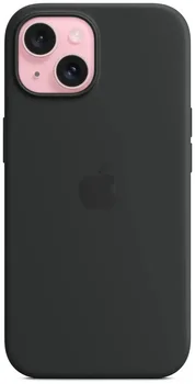 Чохол Apple iPhone 15 Silicone Case with MagSafe - Black (MT0J3)