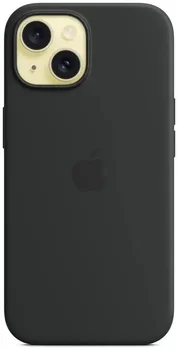 Чохол Apple iPhone 15 Silicone Case with MagSafe - Black (MT0J3)