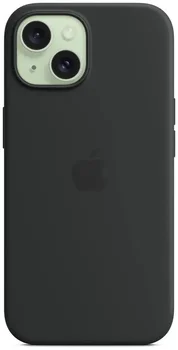 Чохол Apple iPhone 15 Silicone Case with MagSafe - Black (MT0J3)