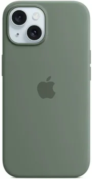 Чехол Apple iPhone 15 Silicone Case with MagSafe - Cypress (MT0X3)