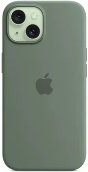 Чехол Apple iPhone 15 Silicone Case with MagSafe - Cypress (MT0X3)