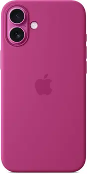Чехол Apple iPhone 16 Plus Silicone Case with MagSafe - Fuchsia (MYYE3)