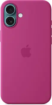 Чехол Apple iPhone 16 Plus Silicone Case with MagSafe - Fuchsia (MYYE3)