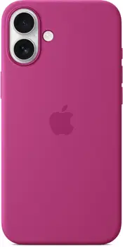Чехол Apple iPhone 16 Plus Silicone Case with MagSafe - Fuchsia (MYYE3)