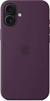 Чехол Apple iPhone 16 Plus Silicone Case with MagSafe - Plum (MYYD3)