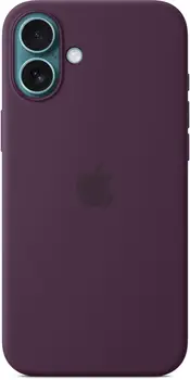 Чехол Apple iPhone 16 Plus Silicone Case with MagSafe - Plum (MYYD3)