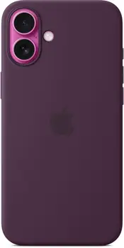 Чехол Apple iPhone 16 Plus Silicone Case with MagSafe - Plum (MYYD3)