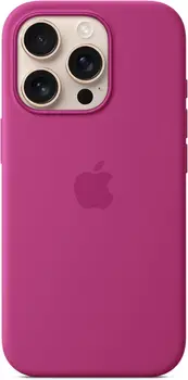 Чехол Apple iPhone 16 Pro Max Silicone Case with MagSafe - Fuchsia (MYYX3)