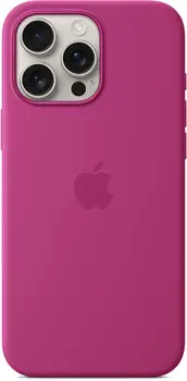 Чехол Apple iPhone 16 Pro Max Silicone Case with MagSafe - Fuchsia (MYYX3)