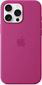 Чехол Apple iPhone 16 Pro Max Silicone Case with MagSafe - Fuchsia (MYYX3)