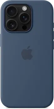Чехол Apple iPhone 16 Pro Silicone Case with MagSafe - Denim (MYYK3)