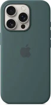 Чехол Apple iPhone 16 Pro Silicone Case with MagSafe - Lake Green (MYYR3)