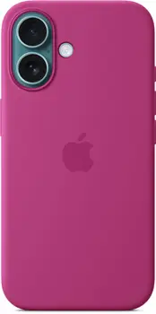 Чохол Apple iPhone 16 Silicone Case with MagSafe - Fuchsia (MYY53)